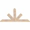 Ekena Millwork Saratoga Smooth Timber Gable Bracket, Douglas Fir, 60"W x 40"H x 1 1/2"D x 5 1/2"F, 16/12 Pitch GBW060X40X0206SAR00SDF - alternate 4